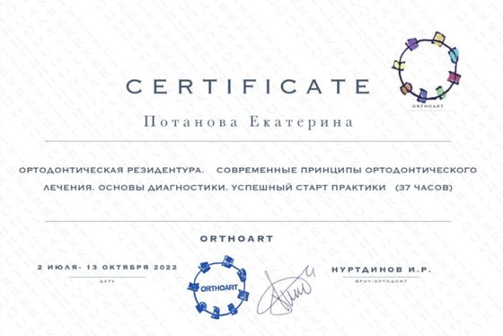 Ортодонтическая резидентура. Современные принципы лечения, диагностика, старт практики — Orthoart, лектор — И.Р. Нуртдинов — 10.2022